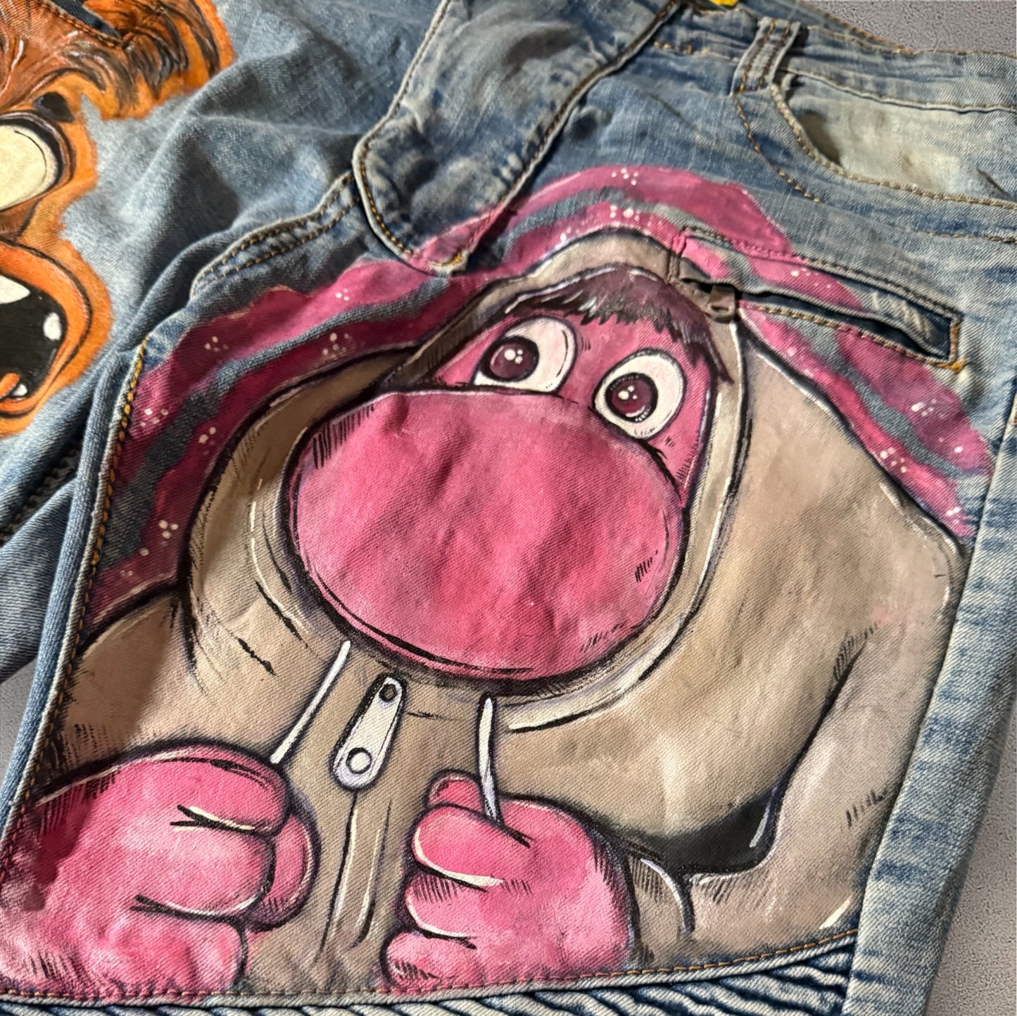 CUSTOM 1 of 1 “INSIDE OUT 2” JEANS