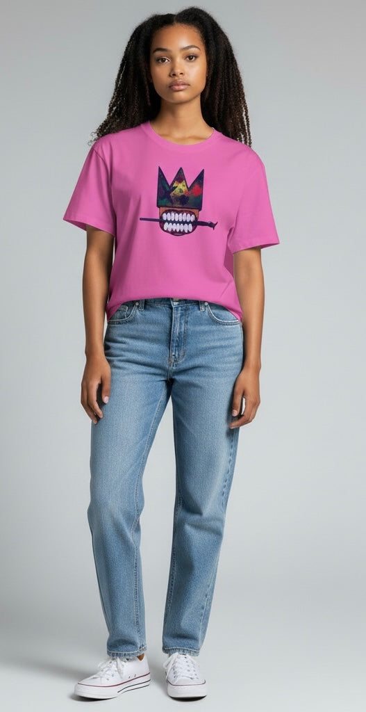 London Customs crown logo T shirt