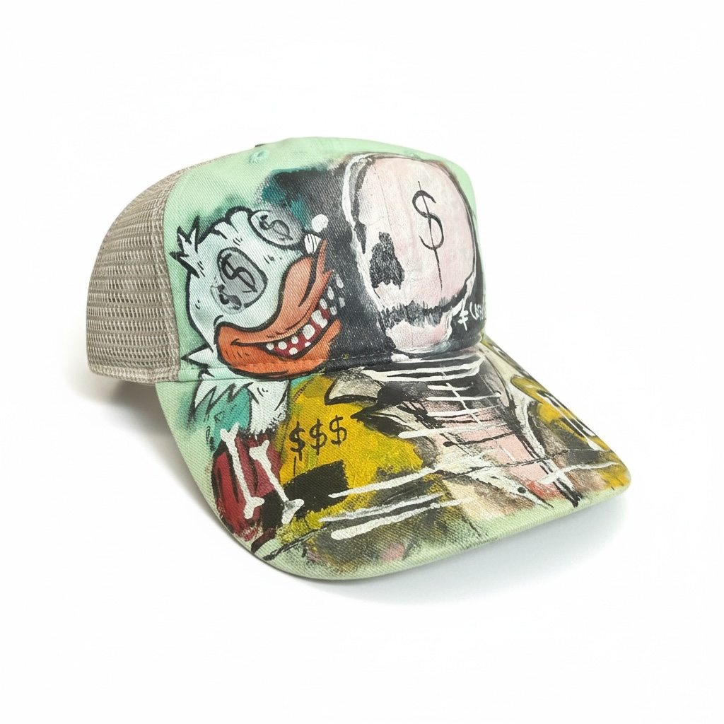 “Get the bag” Custom cap