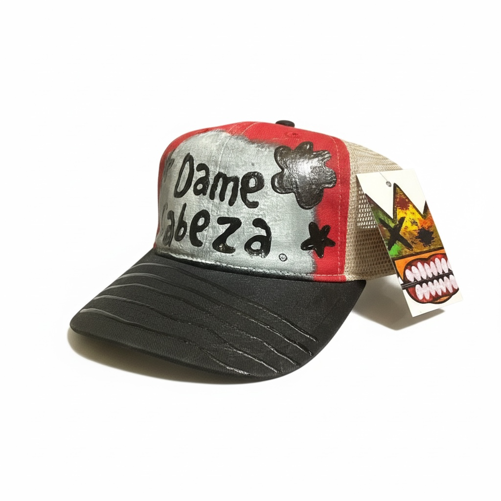 “Dame Cabeza” “Give me head” Custom cap