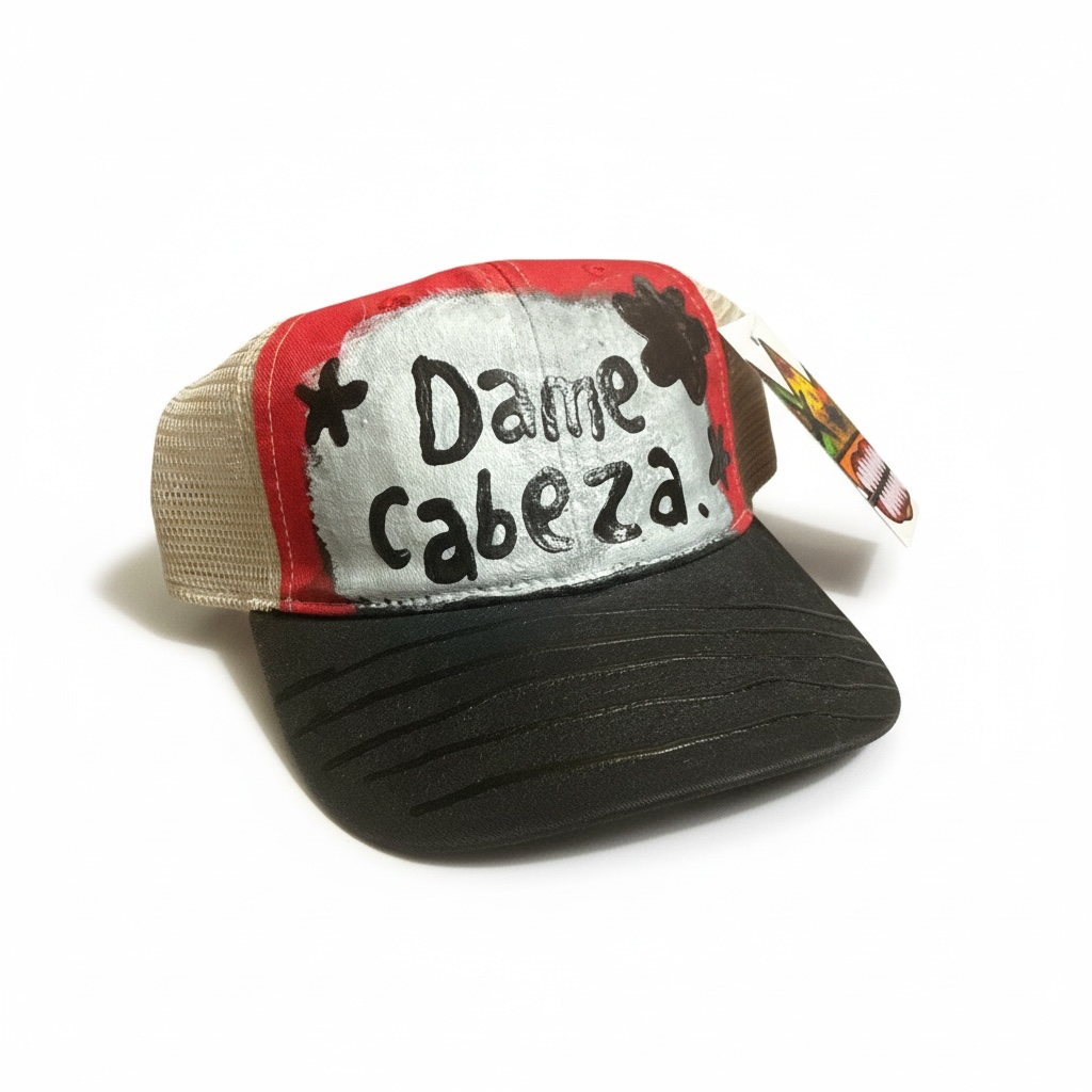 “Dame Cabeza” “Give me head” Custom cap