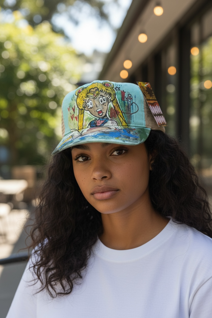 “Sailor Moon” Custom cap