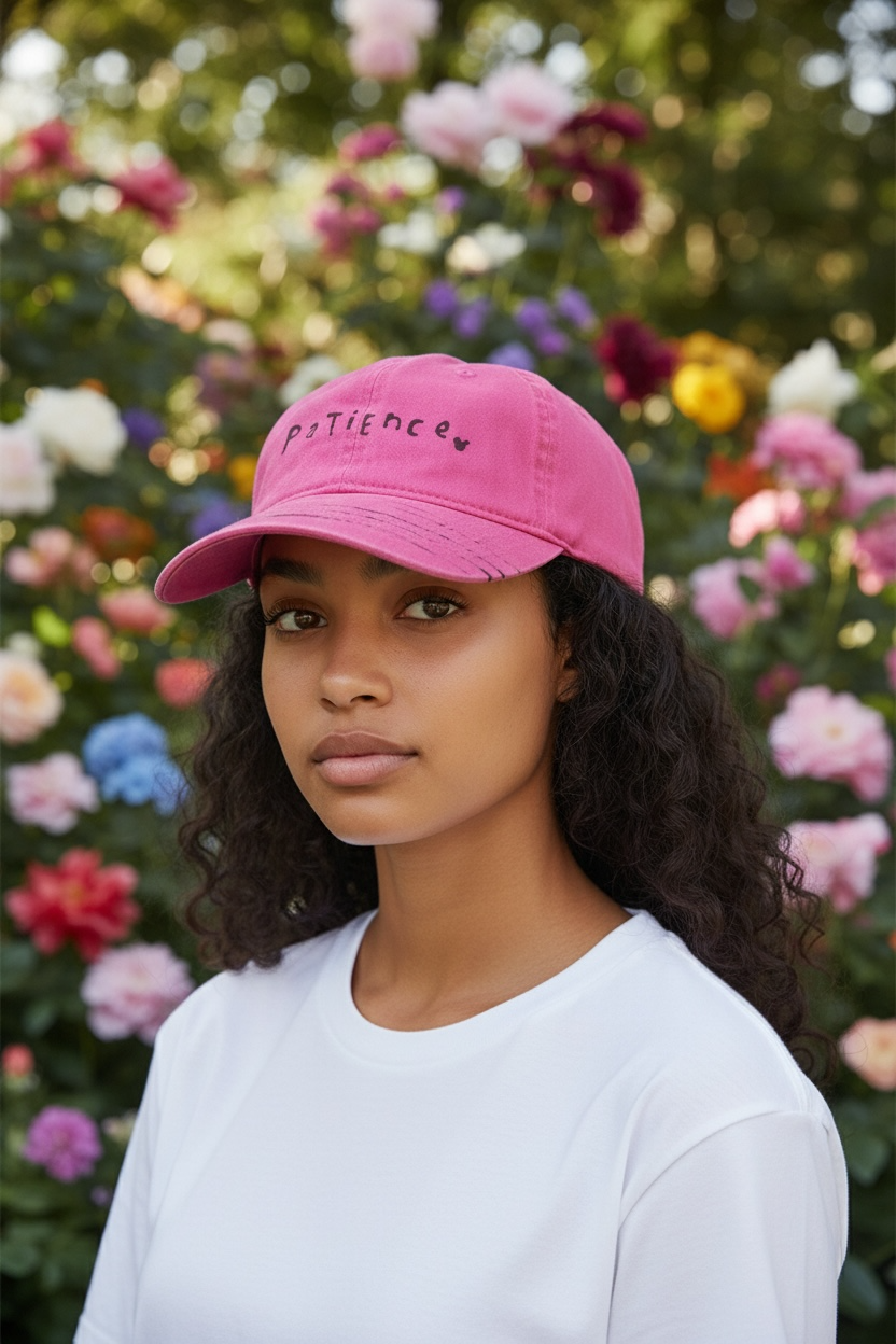 “Patience” Custom cap