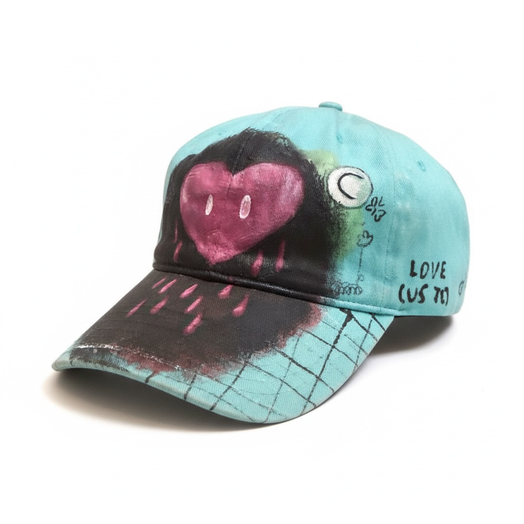 “When it rains, It’s LOVE” Custom cap