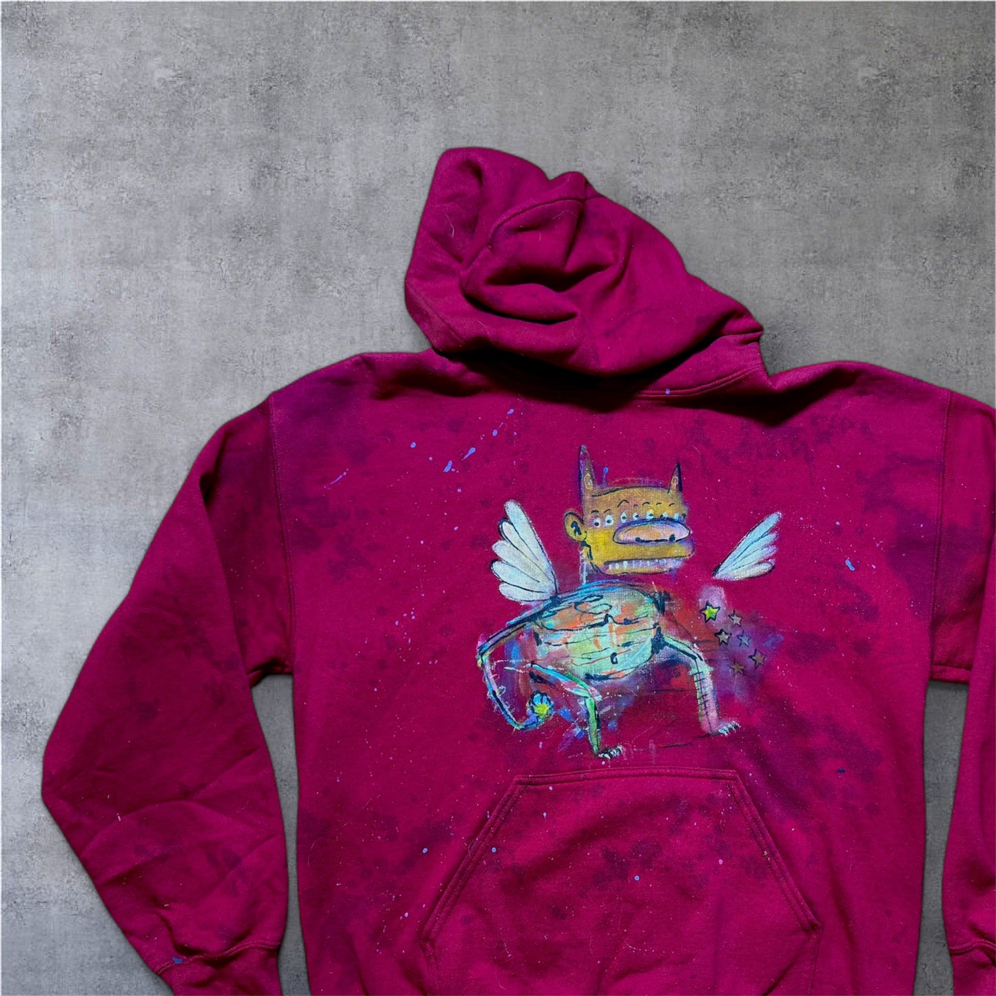 Limited “Lucky 7” Angel Custom Hoodie