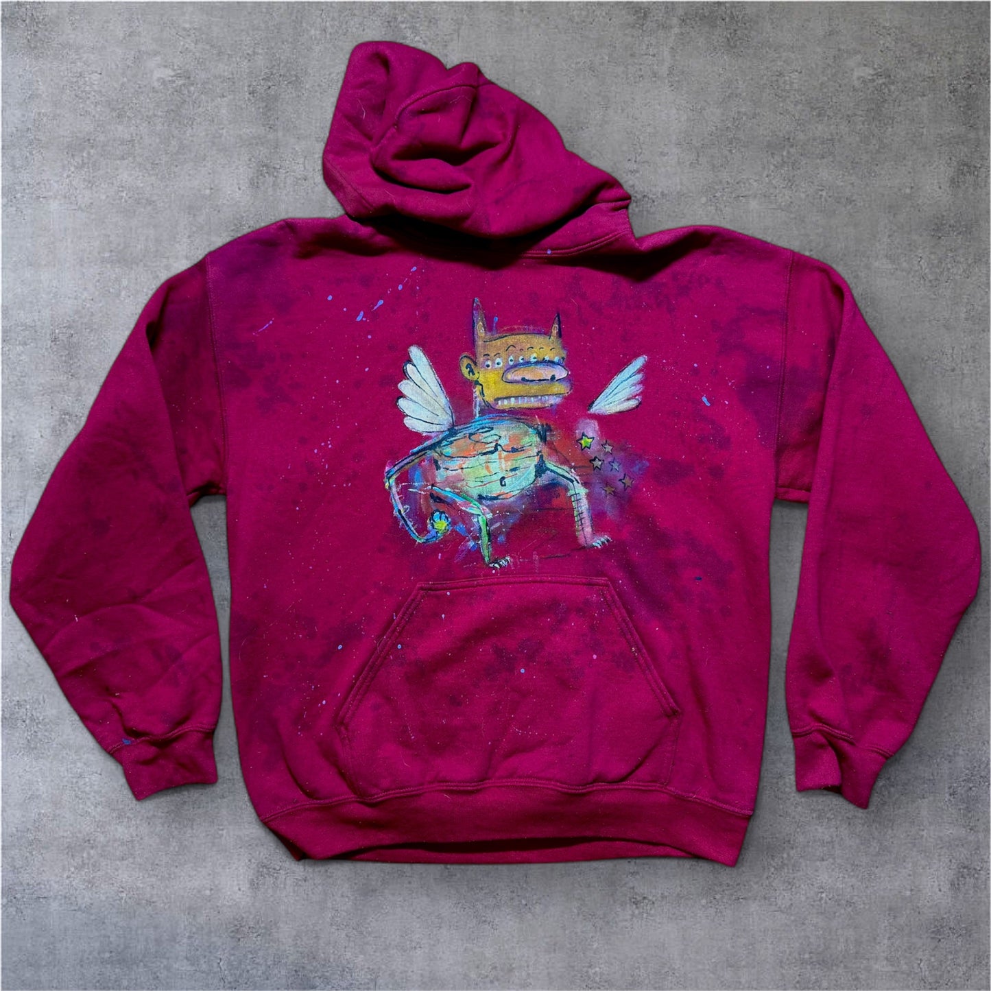 Limited “Lucky 7” Angel Custom Hoodie