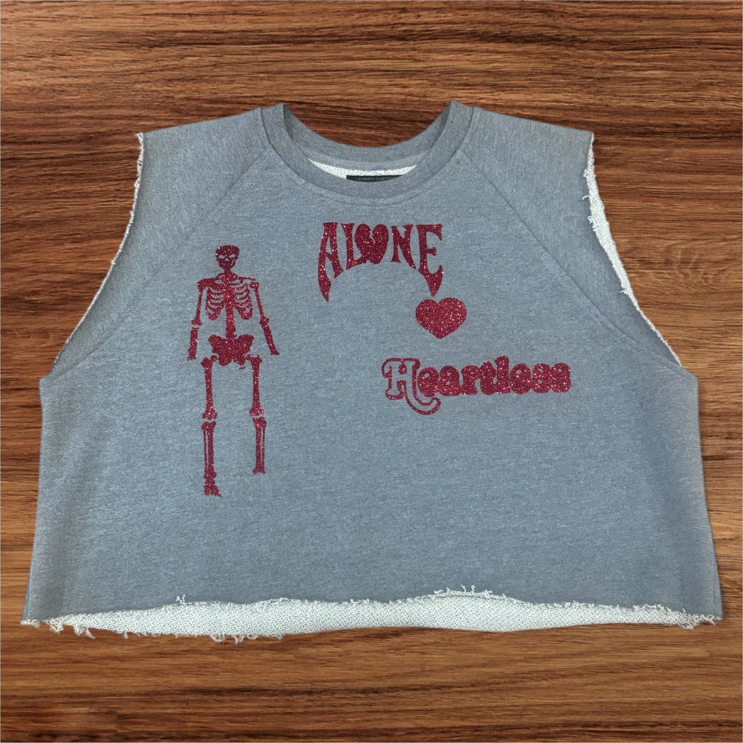 Custom 1 of 1 “Lonely” Crop top