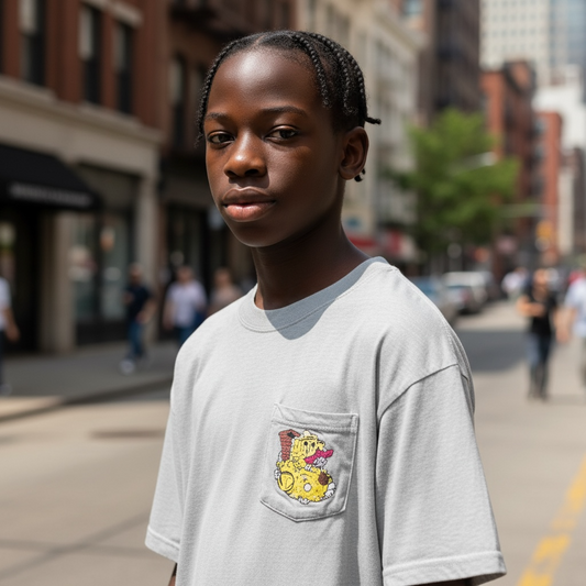 London customs “Charlie” pocket T shirt