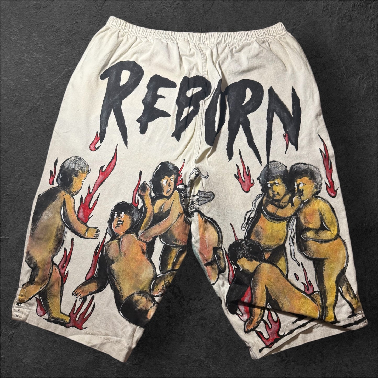 CUSTOM 1 of 1 “REBORN” Jorts