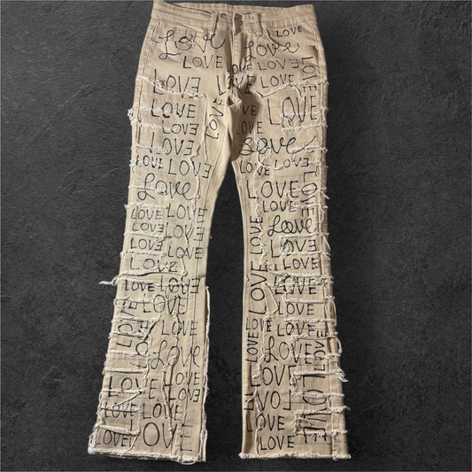 CUSTOM “LOVE” JEANS