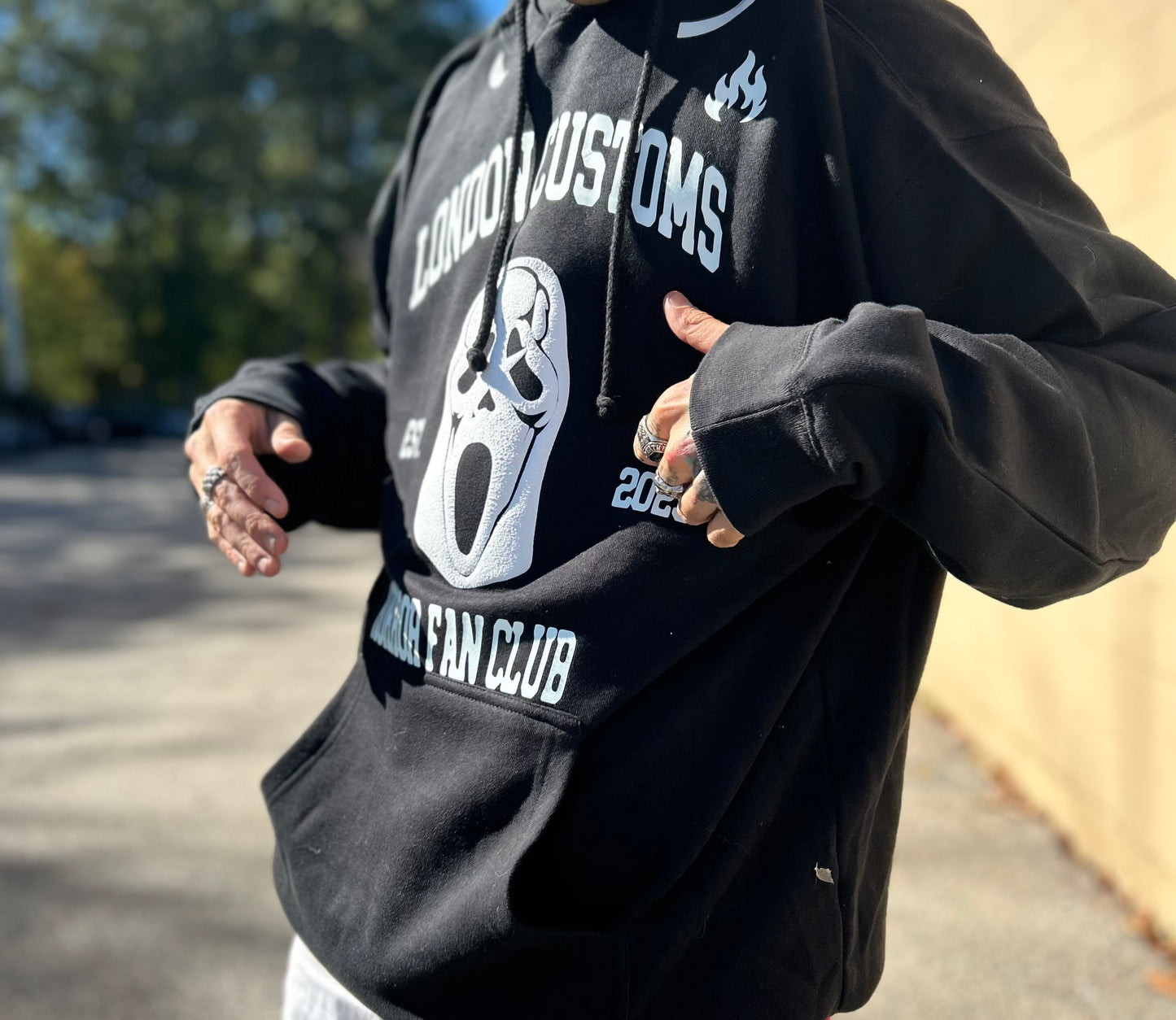 HORROR FILM CLUB (GHOSTFACE) HOODIE