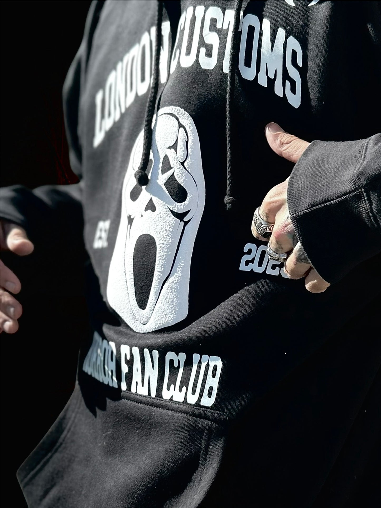 HORROR FILM CLUB (GHOSTFACE) HOODIE